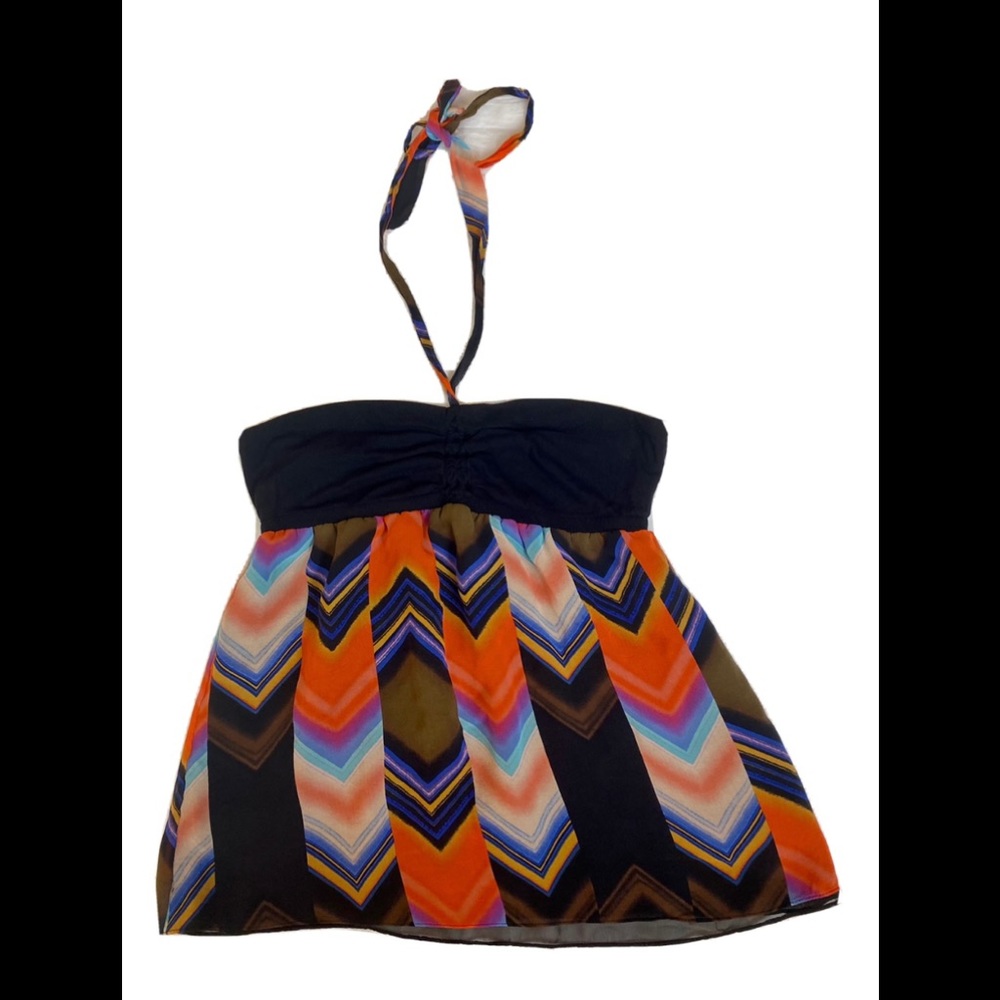 Guess Silk Strapless Top- Y2K Fashion- Medium (Strapless Top)